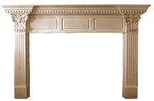 Mantel 1100 with Capitals
